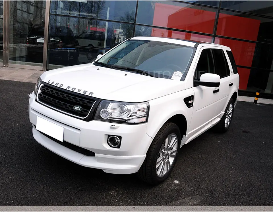 3 шт./компл. 2010- freelander 2 ABS пластик Неокрашенный передний бампер для Land Rover freelander 2