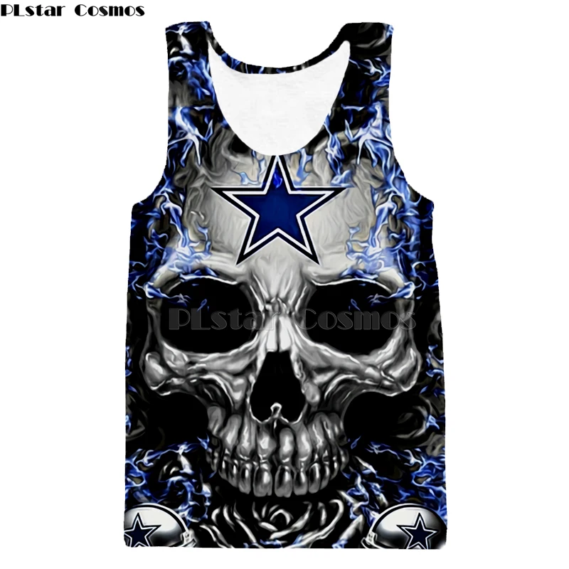PLstar Cosmos American football Fashion 3D hoodies hooded sweatshirt shirt cool pullover skull Dallas Cowboys Dropshipping -9