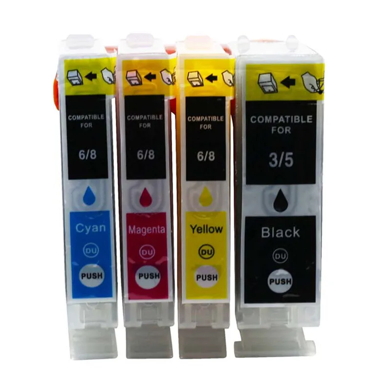 4PK PGI 5 5 CLI 8 8 Ink Cartridge Compatible for Canon Pixma Cartridges