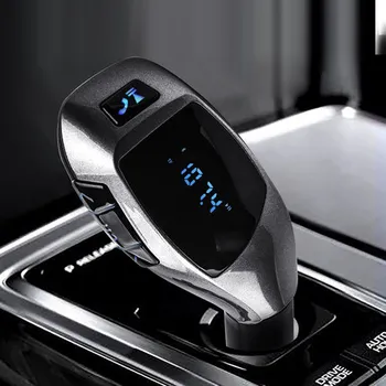 

Bluetooth Car Kit Wireless Car Electronics Fm Transmitter Radio Adapter FM Modulator Hands-free Car Charger Fully Compatible