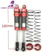 Реалистичный 1/10 гусеничный 100 мм сплав демпфер нефтяного Для осевой scx10 D90