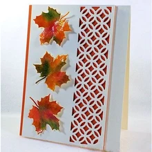 Naifumodo Fancy Cutout Border Metal Cutting Dies Flower Dies Cutting Scrapbooking and Card Making Album EmbossingStencil Crafts