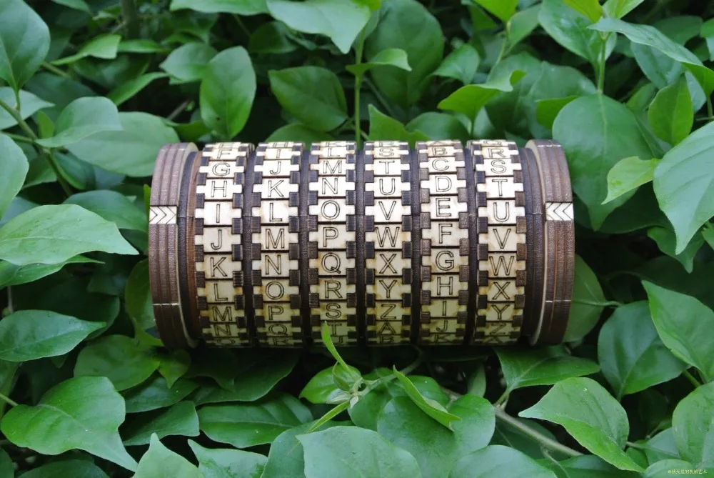 Tanie Da Vinci zabawki edukacyjne zamki Cryptex pomysły na prezenty boże narodzenie marry lover escape komnata 6 cyfr drewniane zamki do haseł