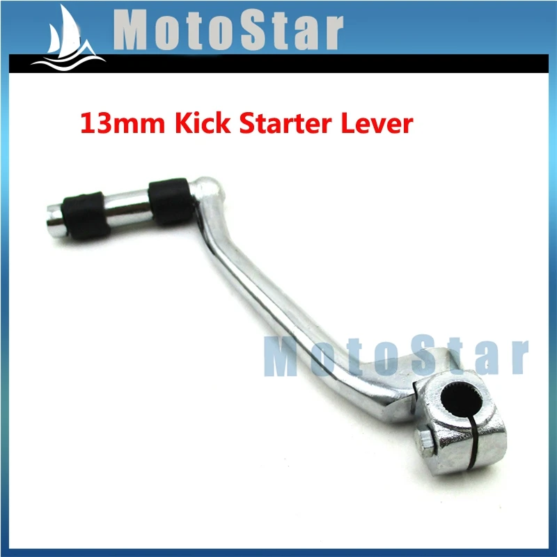 CNC Blue Kick Starter Lever 13mm For 50cc 110cc 125cc CRF50 XR50 Pit Dirt Bikes
