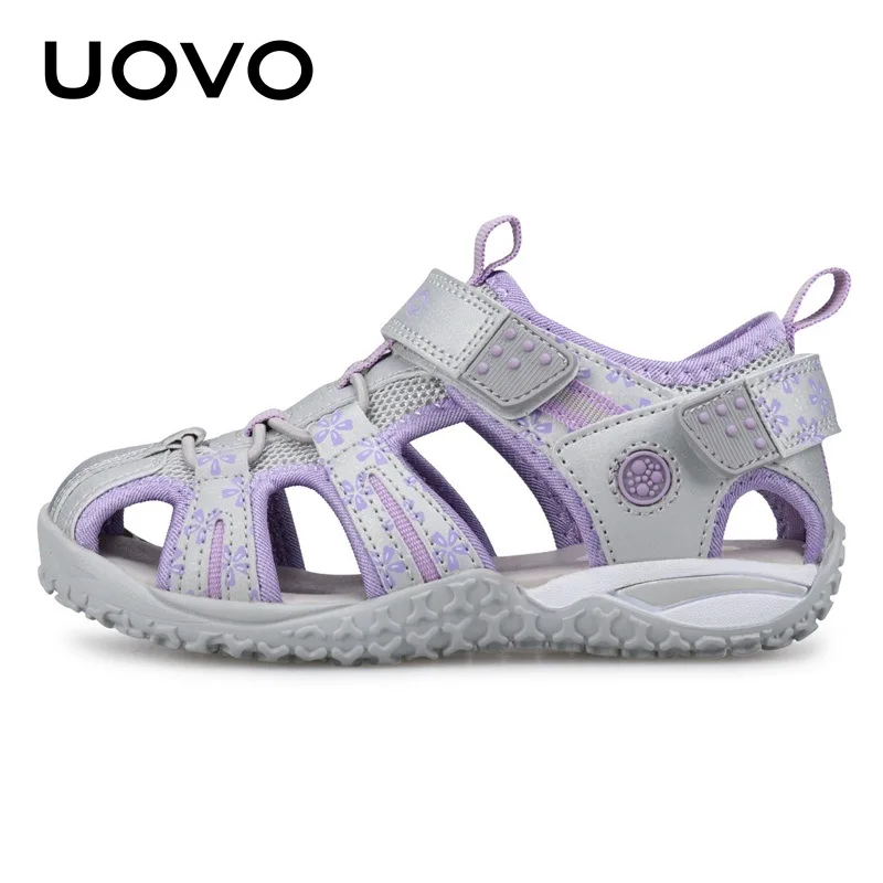 

UOVO 2019 Summer Beach Sandals Baby Girls Princess Shoes Kids Boy Sandals Children Fashion Shoes 2 3 4 5 6 7 8 9 10 11 12 Year