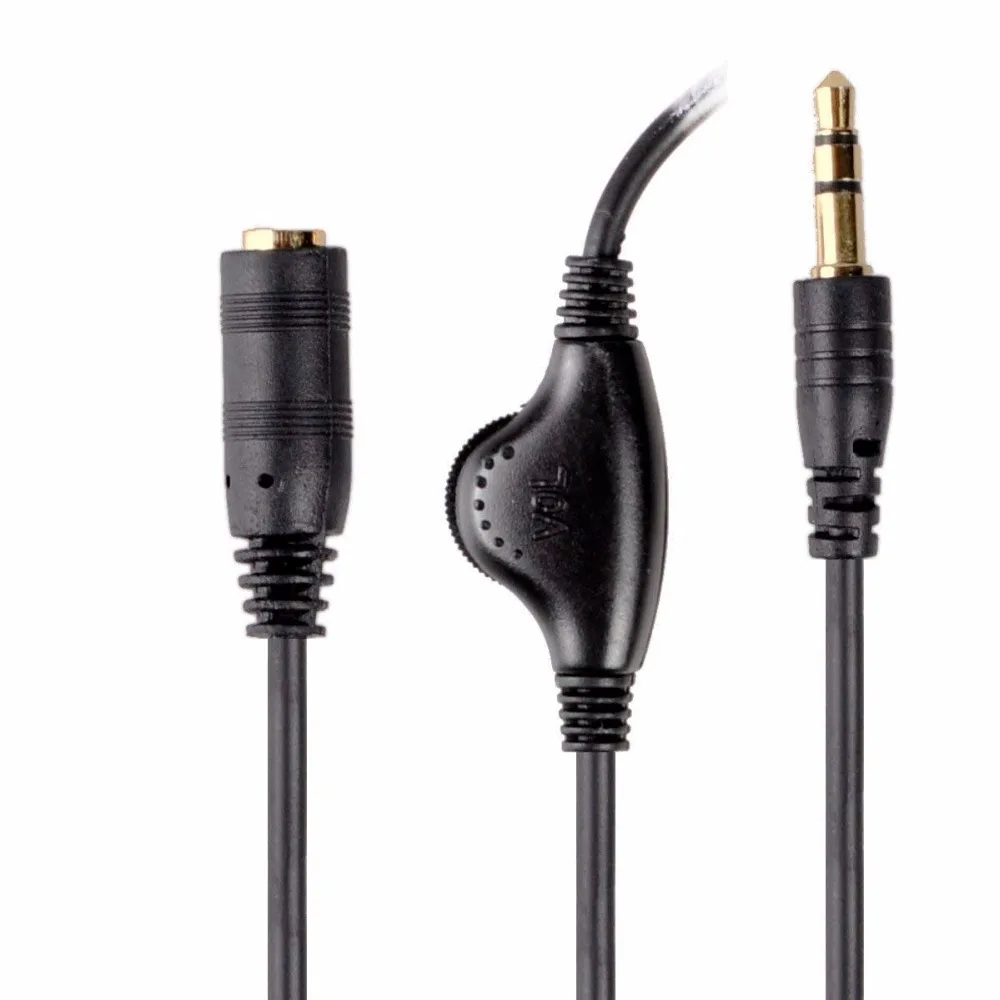 3.5mm Male to Female Audio Extension Cable Stereo Headphone Cord with