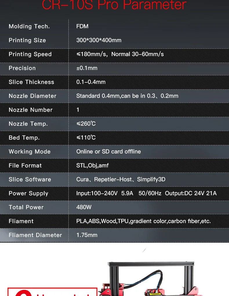 CREALITY 3D CR-10S Pro Touch lcd V2.4.1 материнская плата с двойным экструзионным копированием, печатная нить с функцией автоматического выравнивания