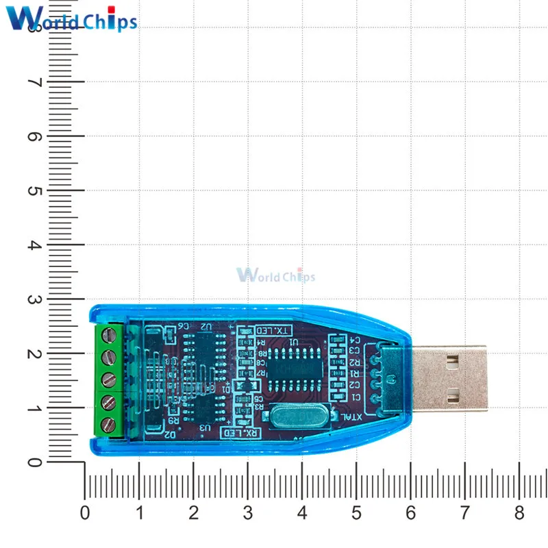 Промышленный USB в RS485 422 преобразователь обновленная защита RS485 конвертер Совместимость V2.0 Стандартный RS-485 разъемом Лидер продаж