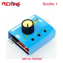 RCmall 3CH Digital Multi Servo Tester ECS RC Consistency CCMP Master Speed Controler Checker FS90R Servo