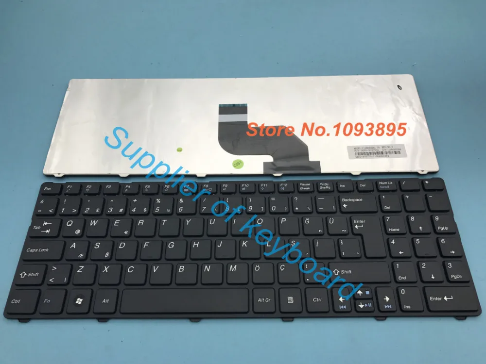

Free Shipping NEW Turkish keyboard for MSI CR640 CX640 CX640-851X A6400 MS-16Y1 V128862AK3 laptop Turkish keyboard