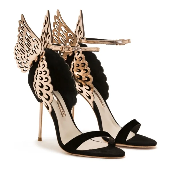 black wing heels