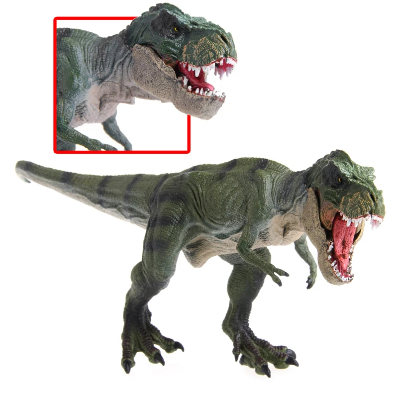 New 1Pc Jurassic World Park Tyrannosaurus Rex Dinosaur Plastic Toy Model Kids Gifts