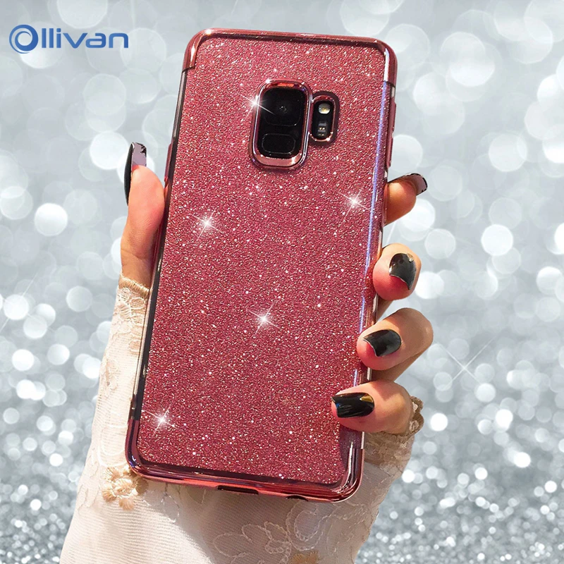 

Glitter Case For Samsung Galaxy A7 A8 A6 J4 J6 Plus 2018 A7 A5 A3 J3 J5 J7 Prime 2016 2017 Note 9 8 S7 S6 Edge S9 S8 Plus Cases