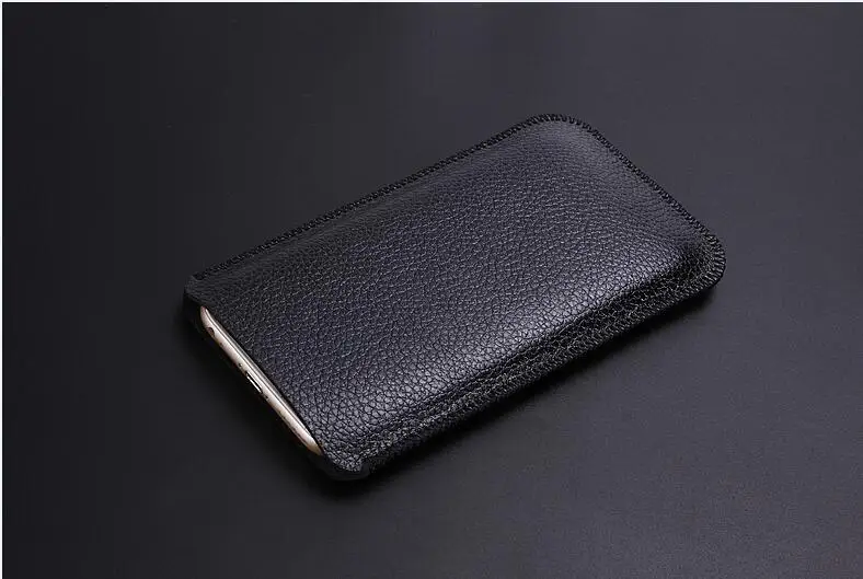 FSSOBOTLUN для iphone XS 11 Pro Max чехол Супер тонкий рукав чехол, роскошная микрофибра кожа телефон сумка для iphone 11 Pro - Цвет: litzhi black