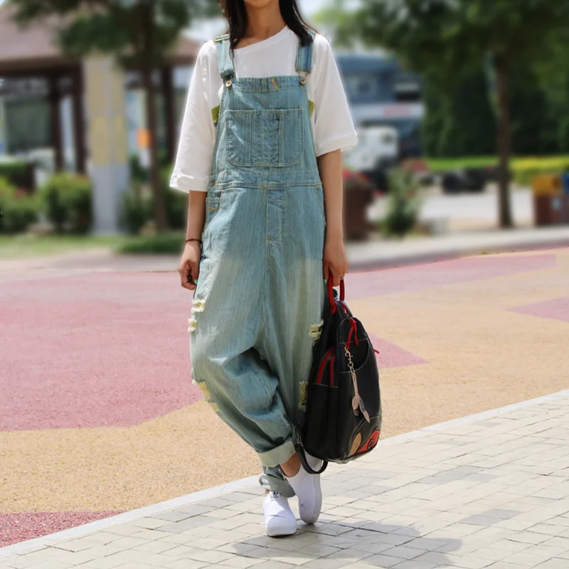 wide leg jeans jumpsuit