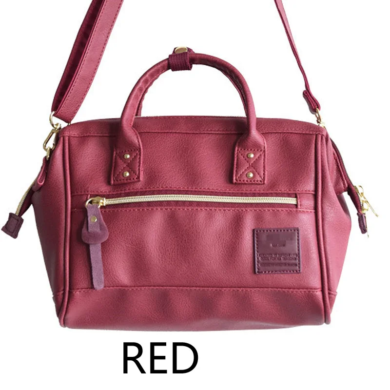 Модные искусственная кожа женщин сумки бостон сумка дамы сумки плеча crossbody Сумки Роскошные сумки женские сумки дизайнер - Цвет: Red