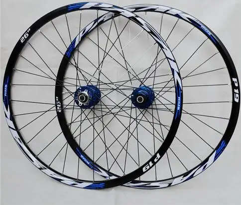 PASAK P01 26 pulgadas MTB bicicleta de montaña CNC delantero 2 trasero 4 rodamientos sellados ruedas de disco rueda set 27,5 29 - 3