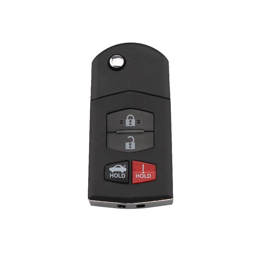 4 кнопки удаленное ключа автомобиля чехол для Mazda 3 5 6 RX-8 CX-7 CX-9 MAZ24R Replacemnent Key Fob