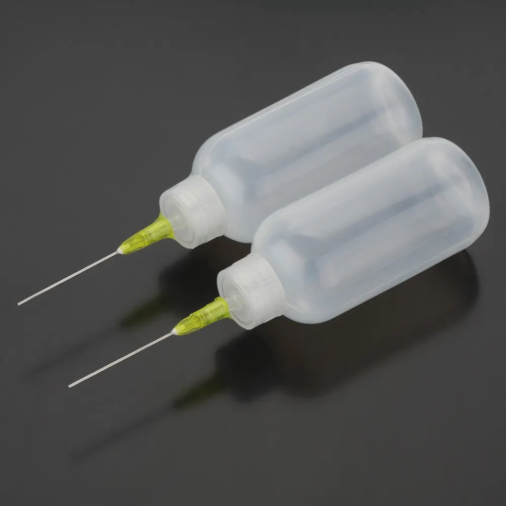 

MS-035 Flux Bottle (2PCS/pack) and Dispenses Flux Evenly Dropper with a Fine Tipped Needle Repairing Tool Part