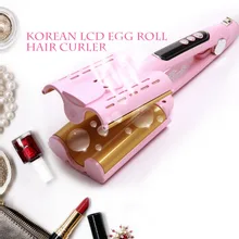 Профессиональные бигуди для волос корейский гофрированный гребень щипцы для завивки волос три стержня Электрический рулон палка анти-скальдинг завивка