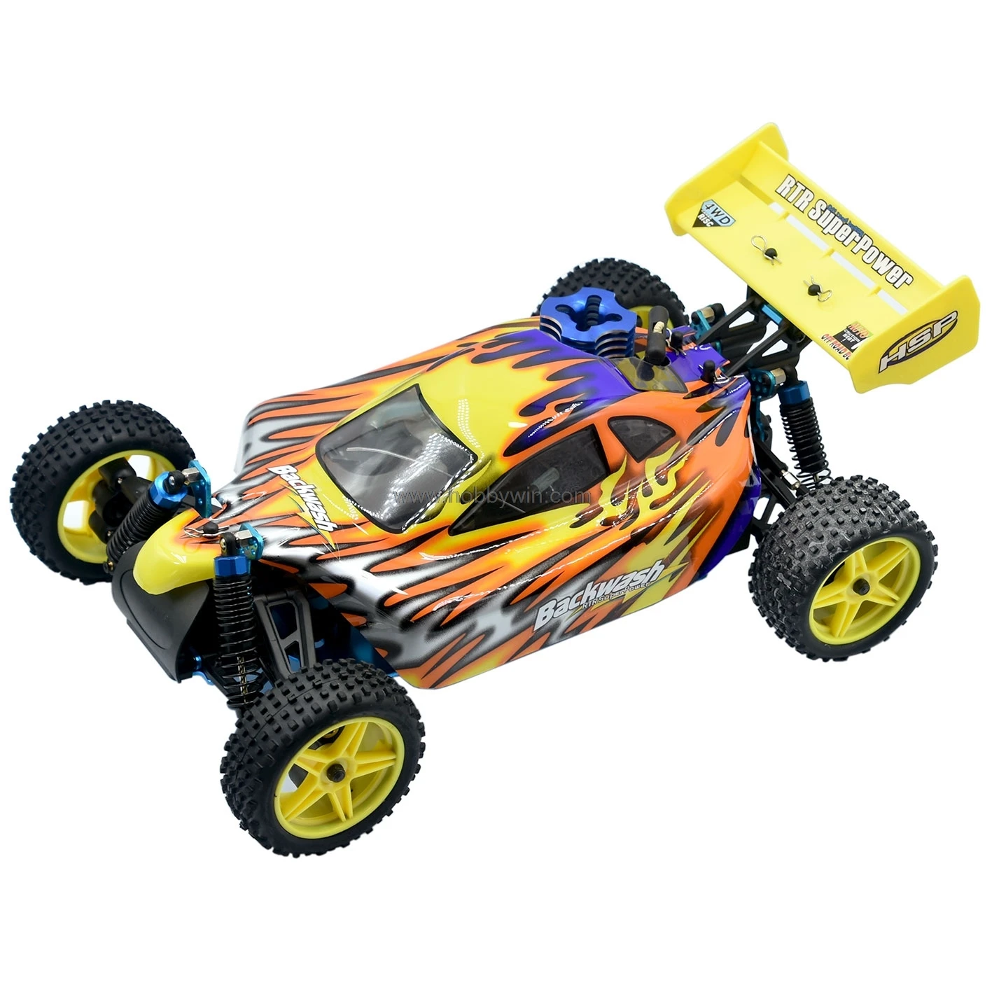 HSP 1/10th 4WD Nitro внедорожная багги поворотная шаровая подвеска 18CXP моторная Подвеска
