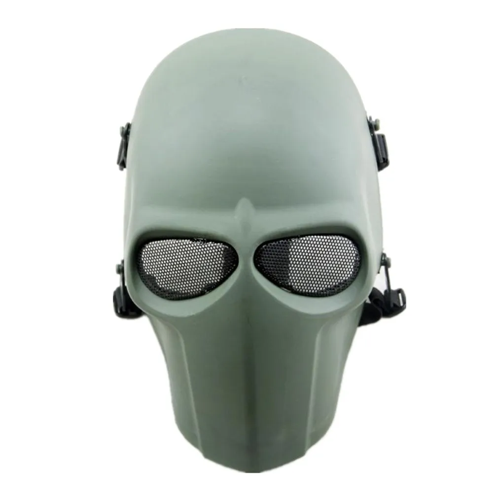 tactical skull face mask military CS skull mask field protective Halloween mask dance movie props for hunting paintball (17)
