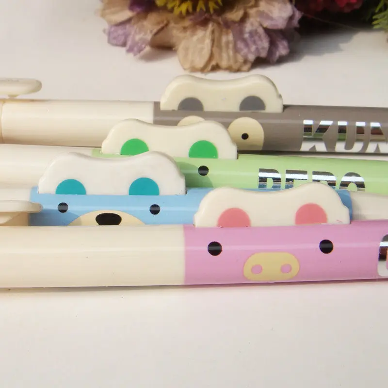Coloffice милый животный Паттен пресс механический карандаш записываемый