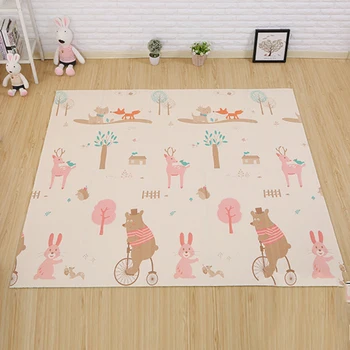 

Outdoor camping mat Baby Play Mat 180cm*200cm Crawling Mat Double Surface Baby Carpet Rug Thickened Mat for Children Game Pad