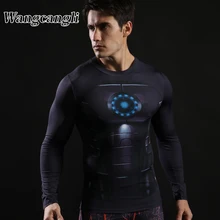 wangcangli Anime Superman Iron font b man b font 3d t font b shirt b font