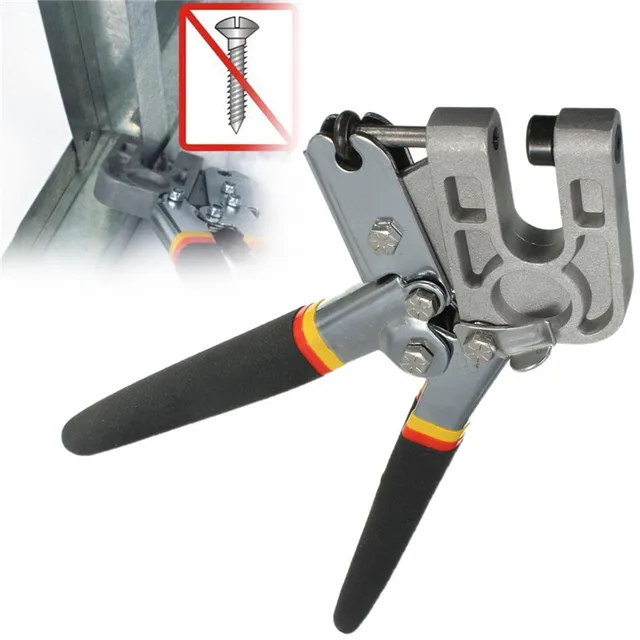 New 1Pcs 10 Inch TPR Handle Stud Crimper Plaster Board