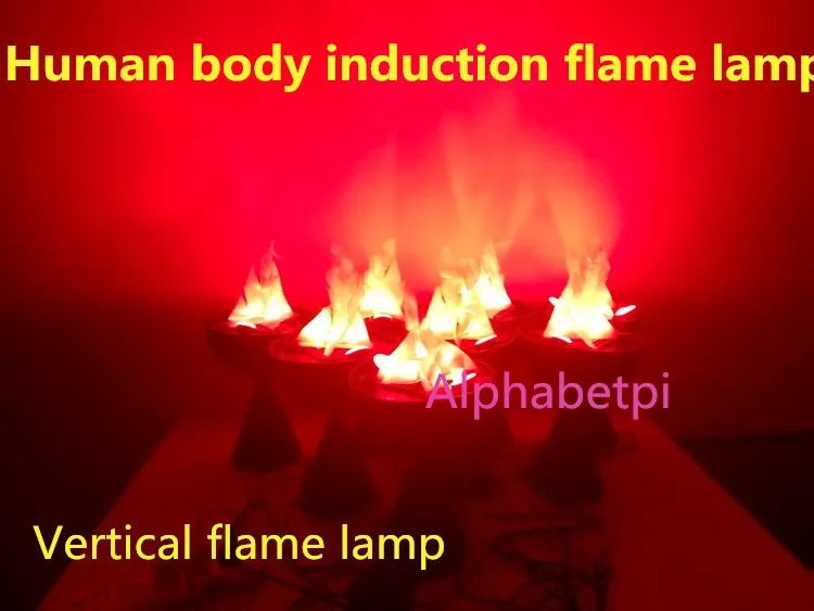 

Escape from the secret room Human induction flame with sound Magic flame lamp Chamber escape agency Chamber prop