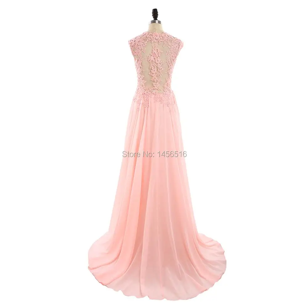 Cheap Evening Dresses Long New Charming V-Neck Floor Length Chiffon with Top Lace party Occasion Dresses Cheap Evening Dresses Long New Charming V-Neck Floor Length Chiffon with Top Lace party Occasion Dresses