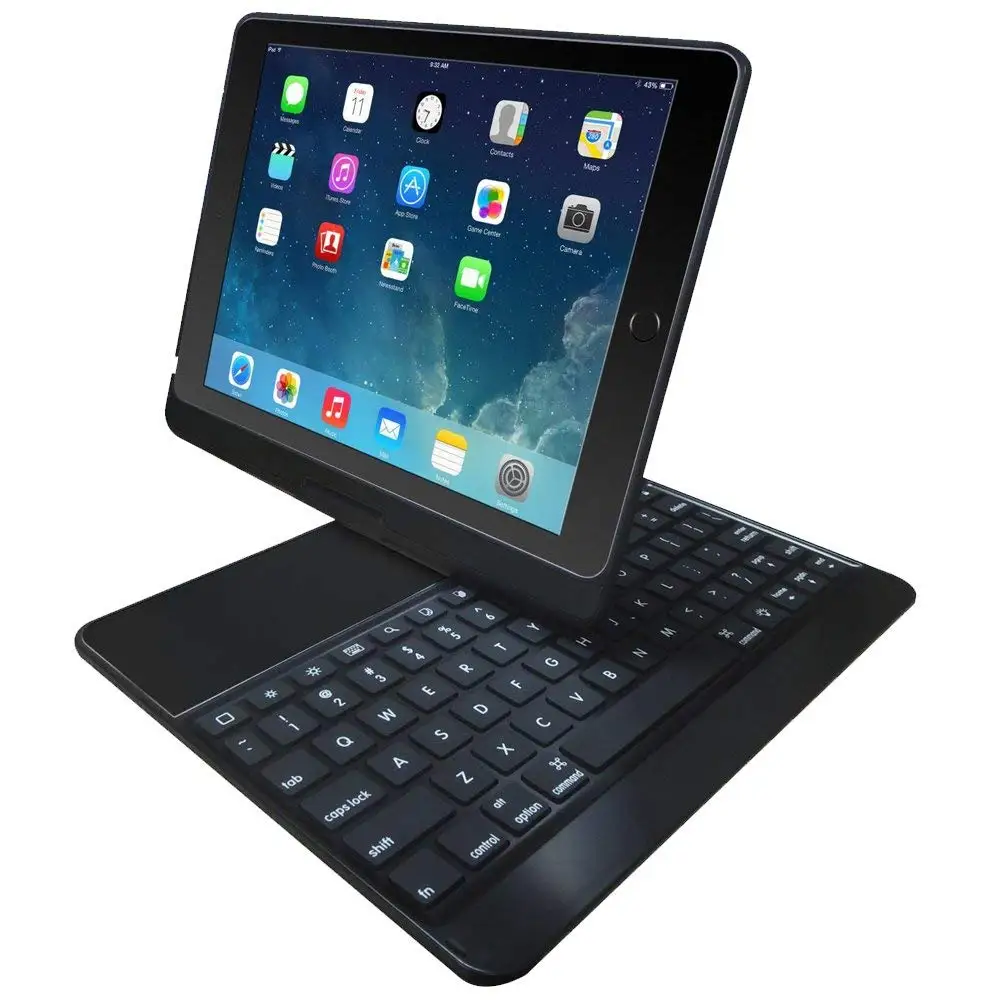 

For Ipad 9.7 inch 360 degree Rotation backlight Bluetooth keyboard