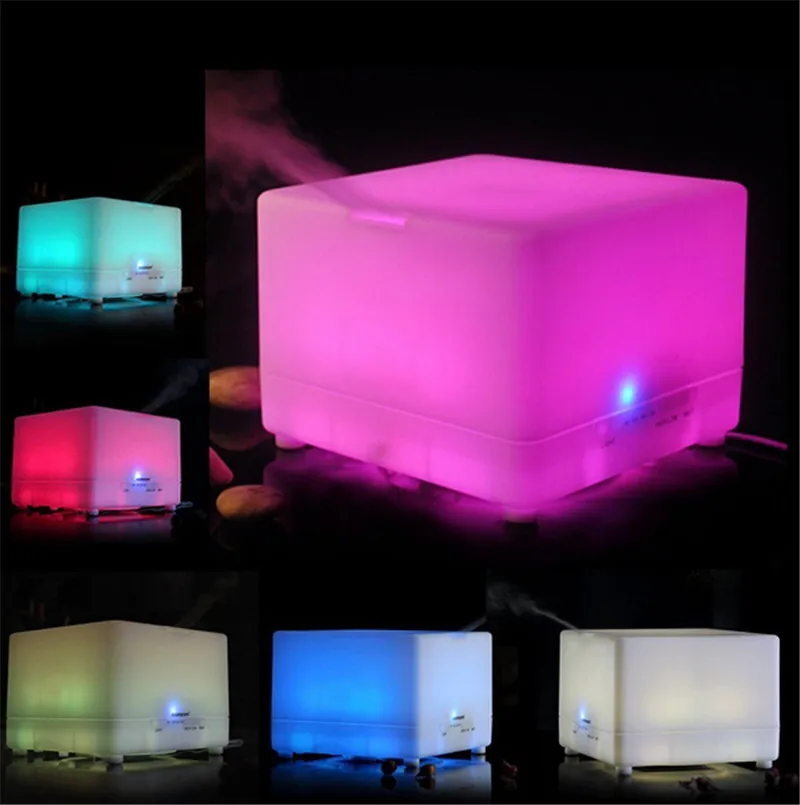 Online Platz Design 700 ml Ultraschall Aroma diffusor Aromatherapie Ätherisches Öl Diffusor Ultraschall Luftbefeuchter 3 Timer einstellungen Neue