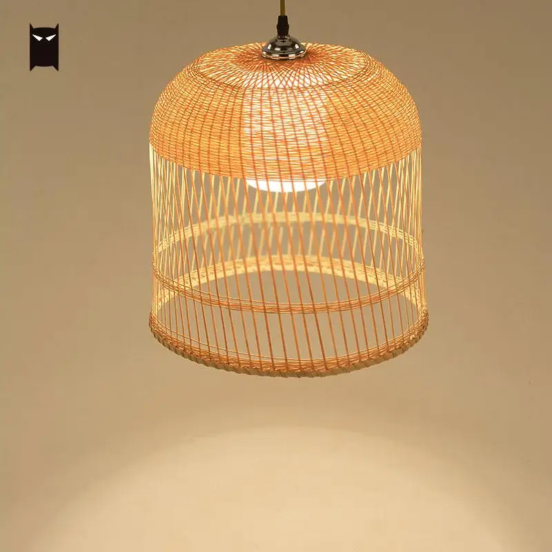 wicker bird cage