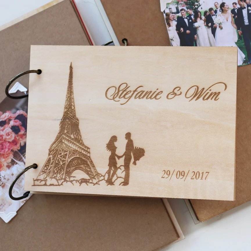 Paris Eiffel Tower Unique Custom Wedding  Anniversary  