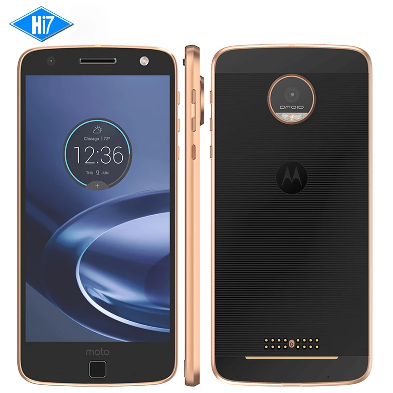 NEW Original Motorola MOTO Z XT1650 05 Mobile Phone 4GB RAM 64GB ROM 5 5 Android