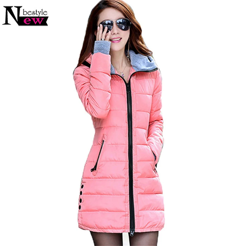 Newbestyle Winter Jacket Women Autumn Hooded Slim Long