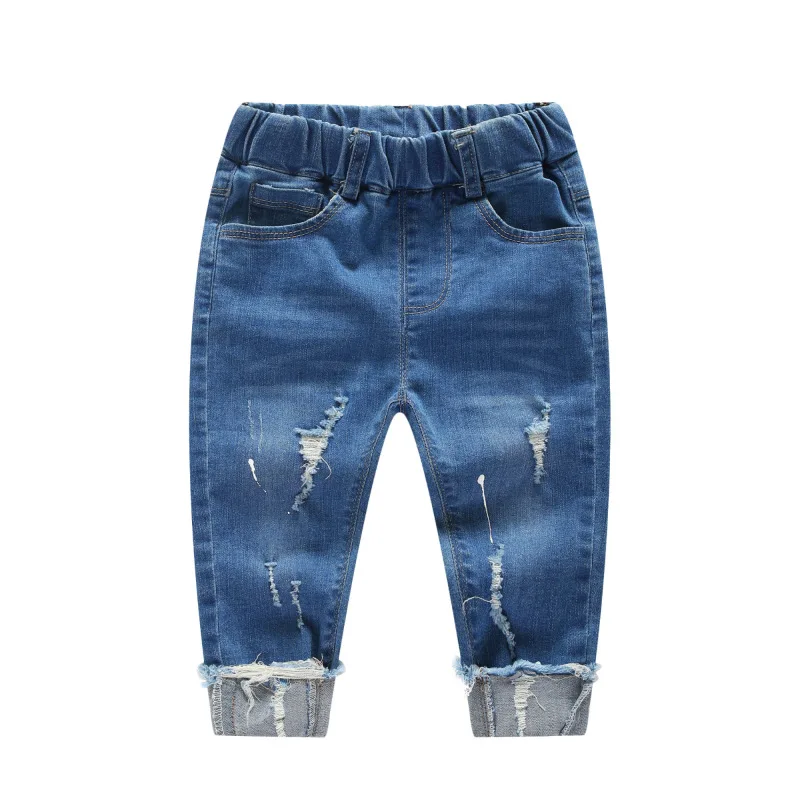 

JXYSY Girls jeans Baby boys clothes fashion boys jeans Spring Fall kids Denim Trousers warm jeans girls kids