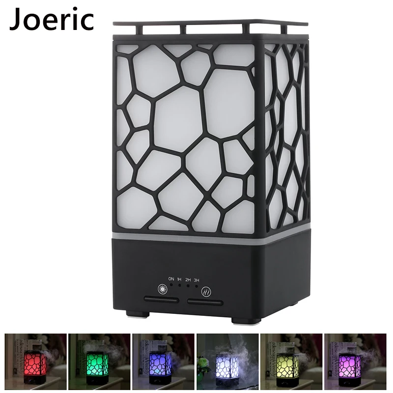 

JOERIC 200ML Ultrasonic Humidifier with LED Night Light Aroma Diffuser Nebulizer Essential Oil Diffuser Mist Maker Fog for Home