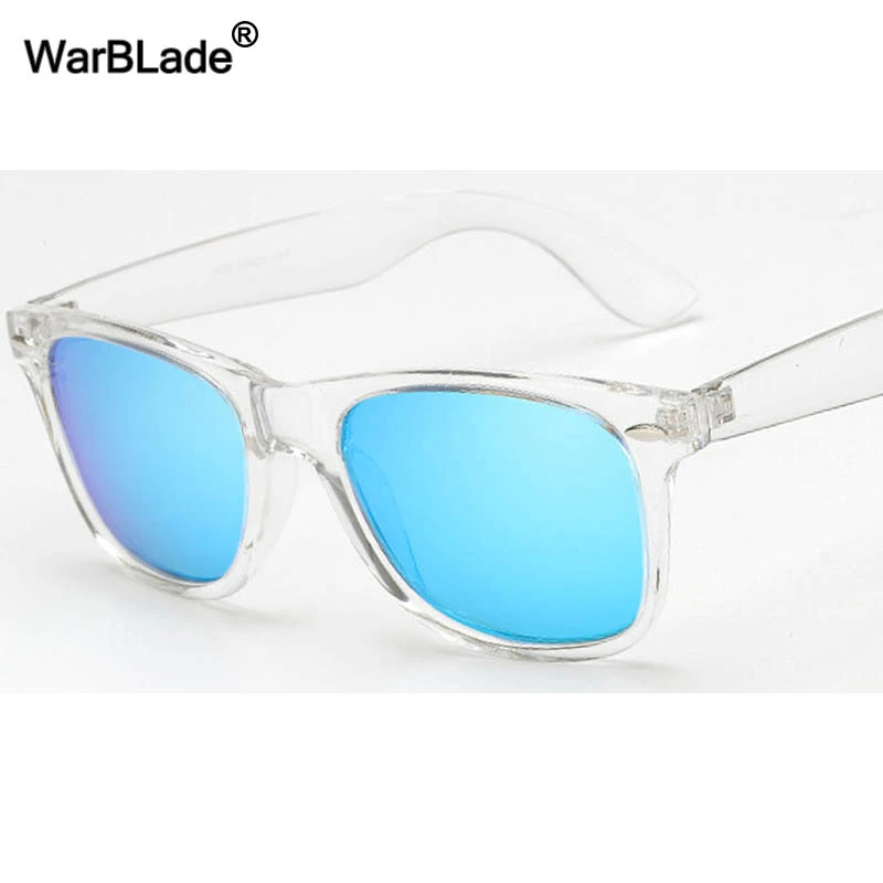 best sunglasses for big nose WarBLade Retro Polarized Sunglasses Clear Night Vision Sunglasses Retro Men Women Brand Designer Sun glasses UV400 Gafas De Sol big square sunglasses