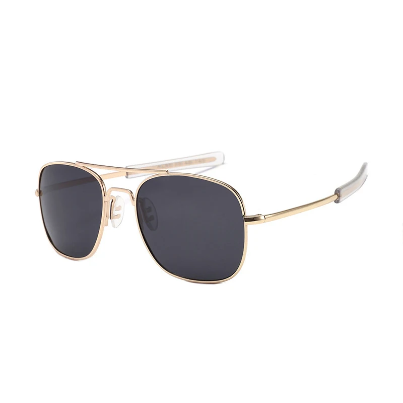 Hot LVVKEE brand Classic Men high quality Colored AO Polarized sunglasses army UV400 oculos Gafas male Driving UV400 Sun GLasses