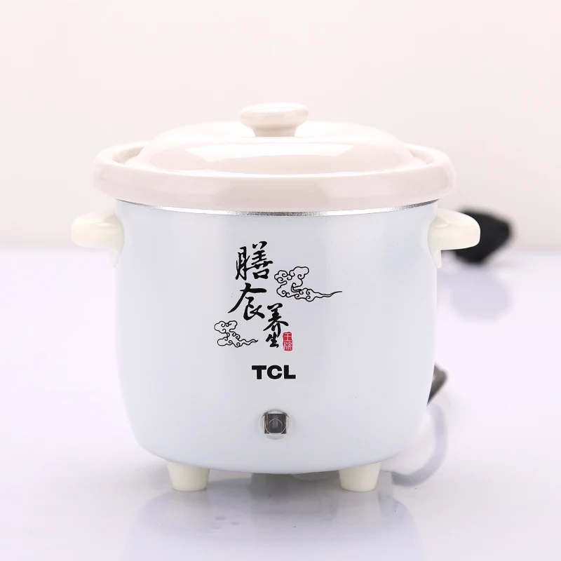 

0.7L Mini Portable Electric Stew Pot 70W Energy-saving Soup Pot with Ceramic Liner Health Preserving Pot Cheap Price
