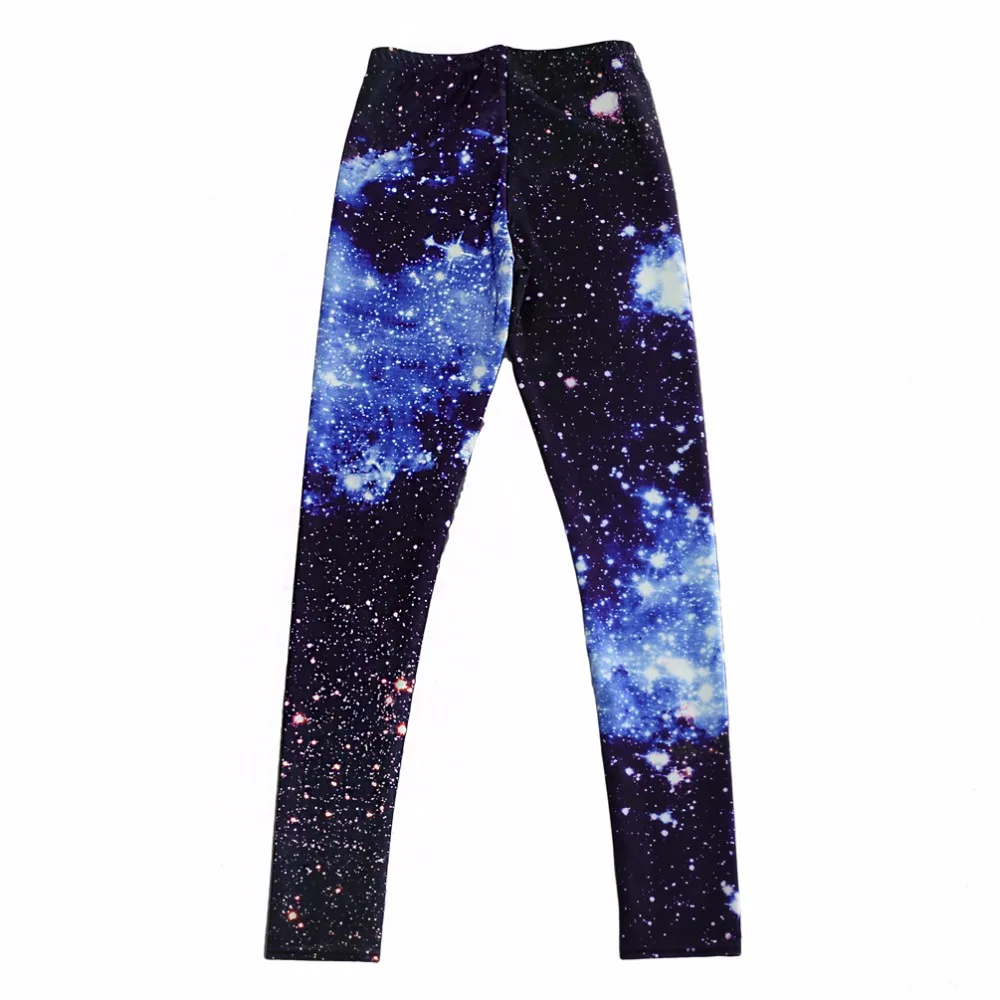 

New Galaxy Print Fitness Leggings Fitness Legins Gothic Fashion Slim Sexy Leggins Women Leggings Push Up Woman Pants Sexy