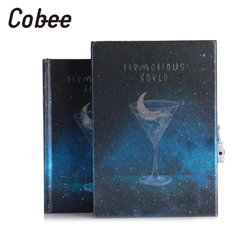

Diary Notebook Blank Diaries Journals Thickening Meeting Portable Planner Secret with Lock