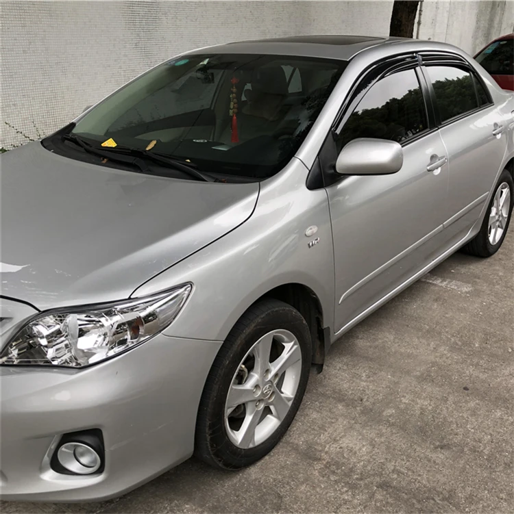 Пластиковый защитный козырек от солнца и дождя для Toyota Corolla 4 шт./компл. 2006