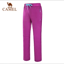 Camel Ladies Outdoor Pants Quick-drying Female Trousers Hiking Camping Long Pants A6S114115