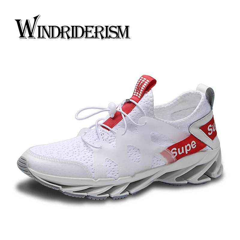

Summer New Men Running Shoes Non-slip Wearable Damping Women Sneaker Light Breathable Casual Sports Shoes Lovers Size 36-46