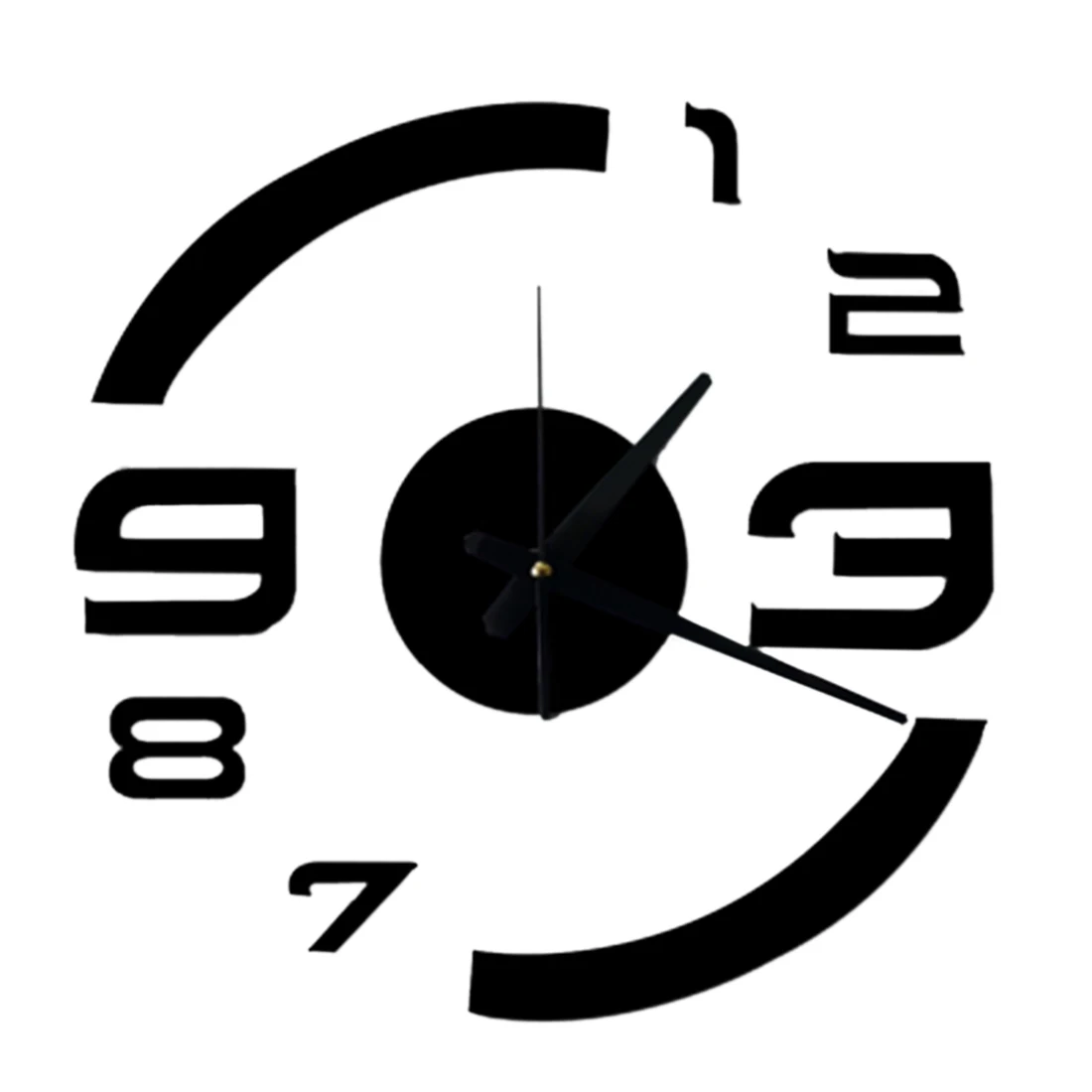 

30-70cm Adjustable DIY Modern Personalized Ultra-Quiet Wall Clock Bedroom Living Room Art Wall Clock Hanging Clock Decor