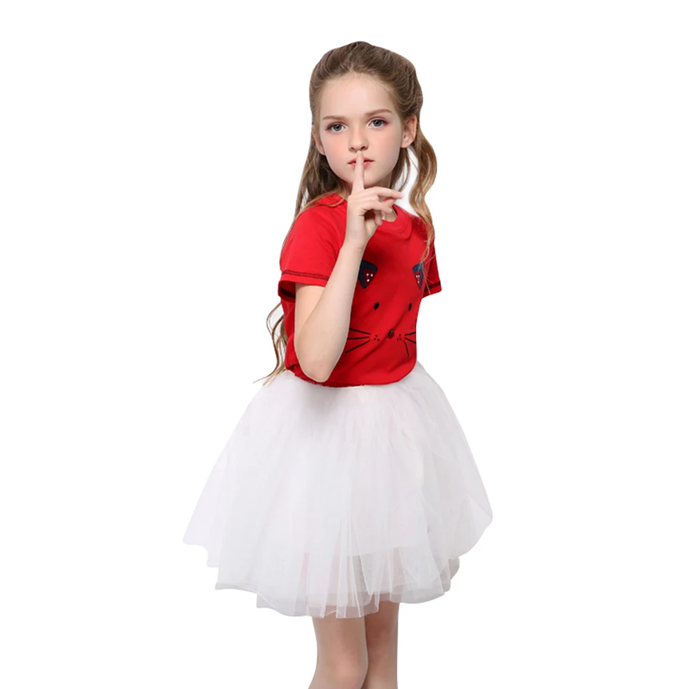 In Stock Multi-color Four Layer 2019 Ball Gown Flower Girl Dress Short Petticoat Kid Crinoline Underskirt Wedding Accessories